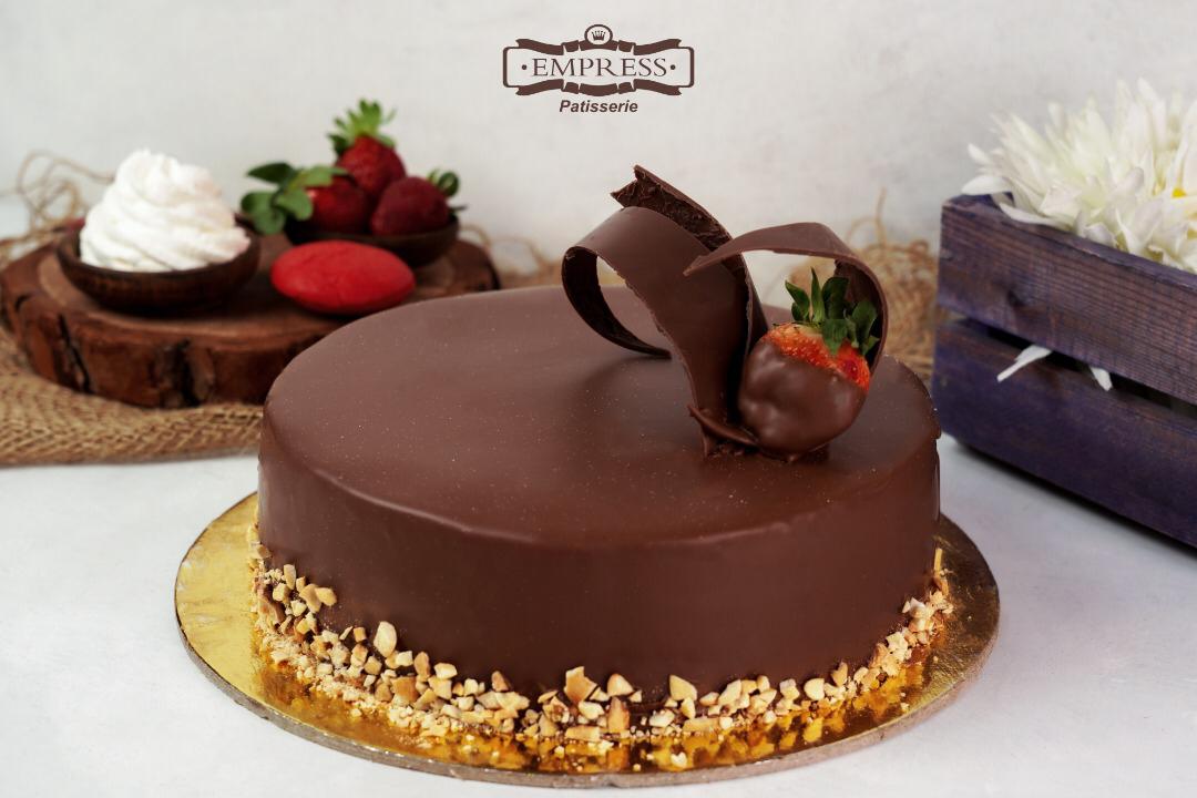 Empress chocolate caramel cake
