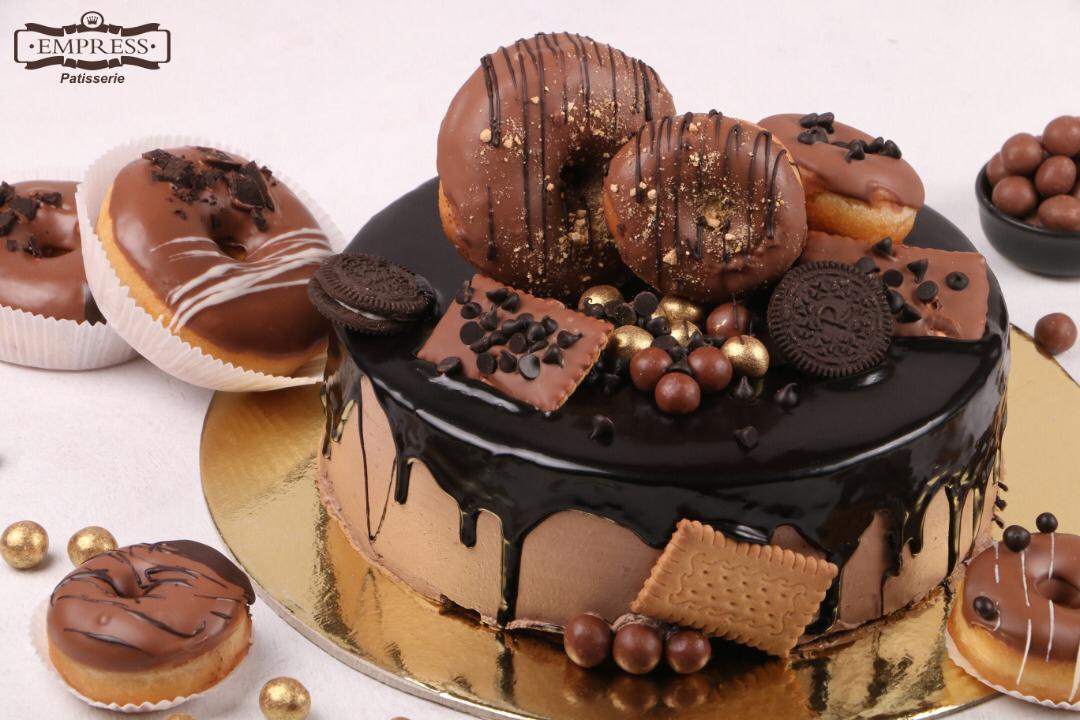 Empress chocolate donut cake